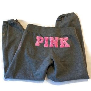 VS Victoria's secret PINK  sweat pant boyfriend l